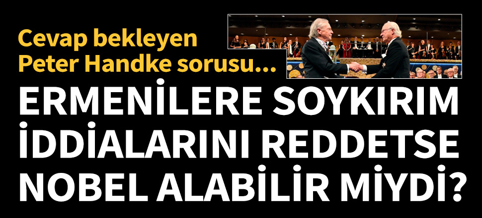 Cevap bekleyen Peter Handke sorusu....