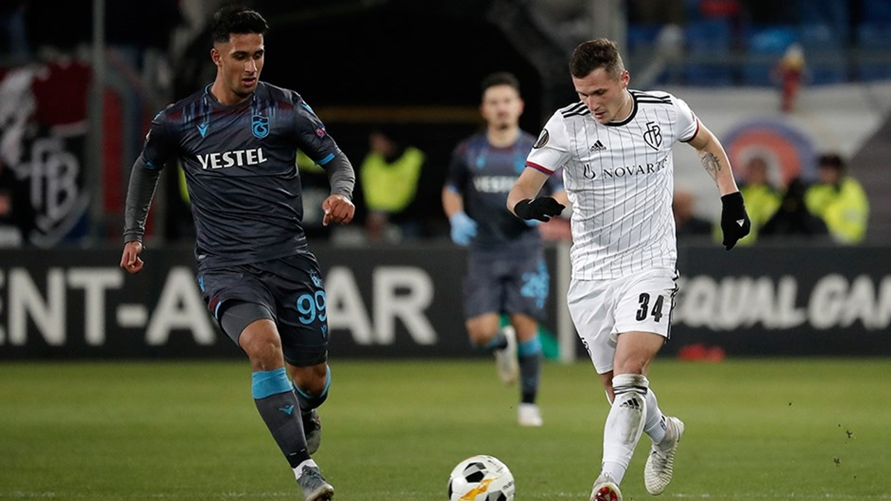 Trabzonspor, Basel'e 2-0 mağlup oldu!