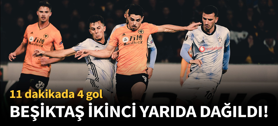 Beşiktaş, Wolverhampton'a farklı mağlup oldu!