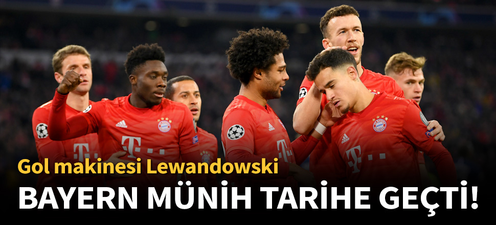 Bayern Münih tarih yazdı!