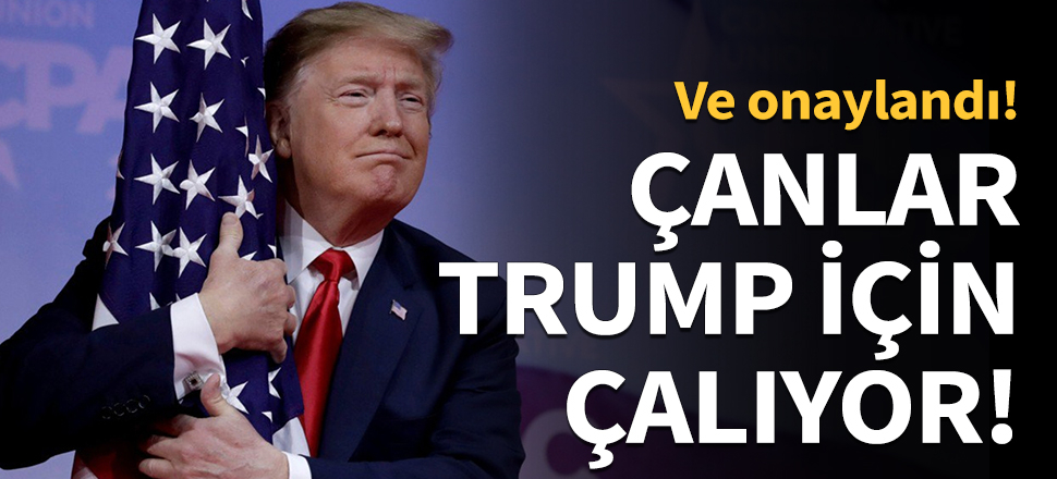 Çanlar Trump için çalıyor...