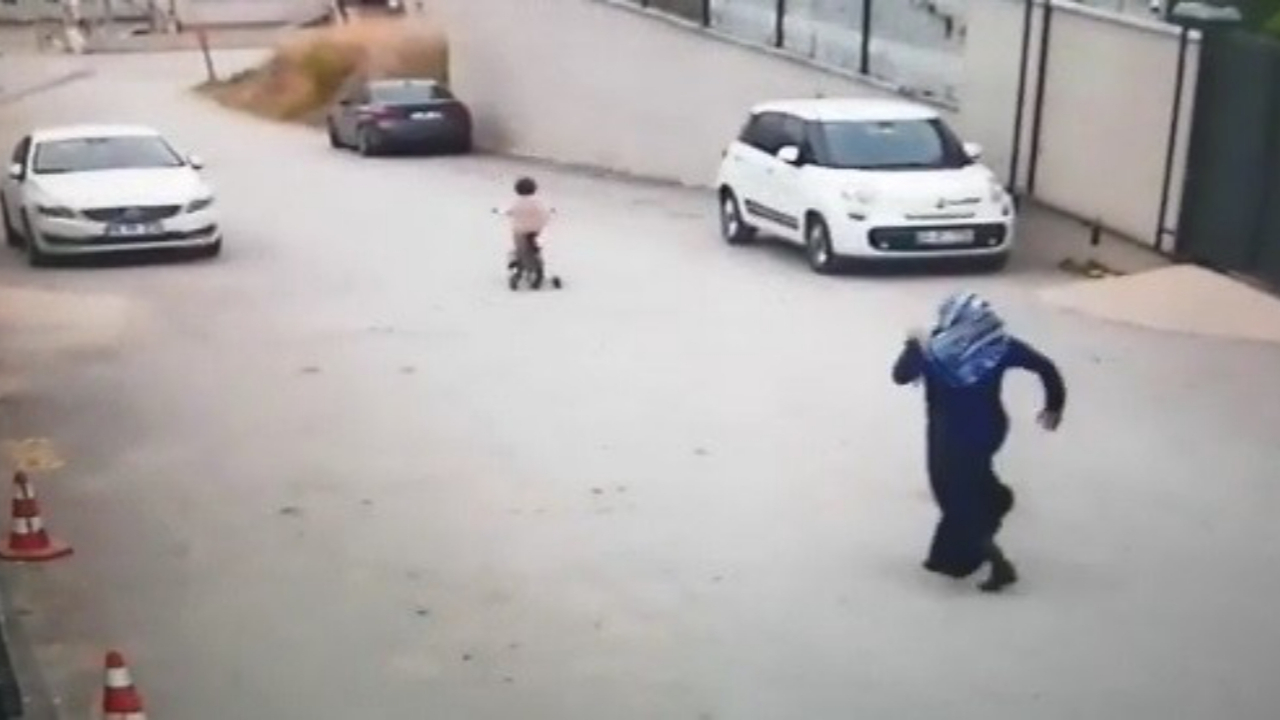 Bursa'da yürekleri ağza getiren an!