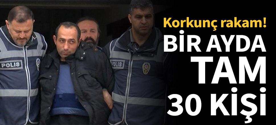 Bir ayda tam 30 kişi cezaevinden firar etti!