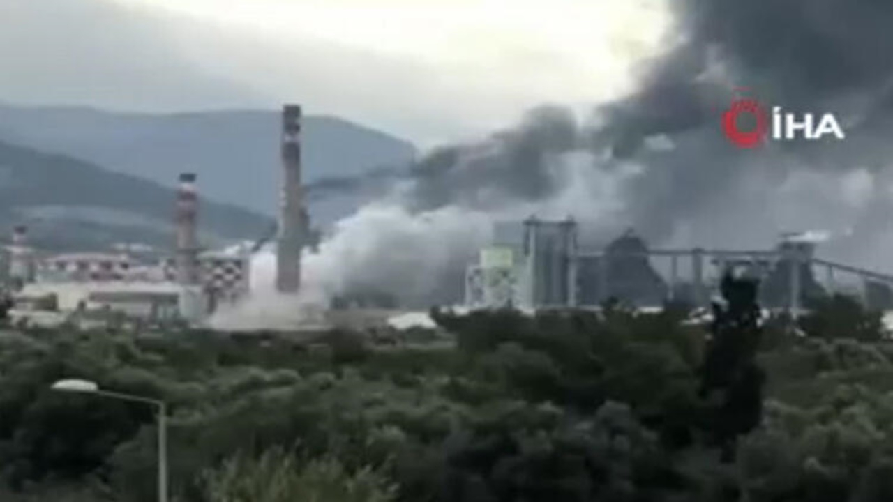 Hatay'da korkutan patlama...