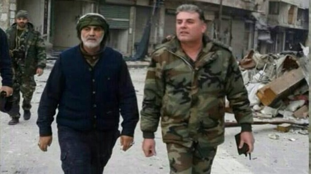 İran Devrim Muhafızları Komutanı Kasım Süleymani Halep'te görüntülendi