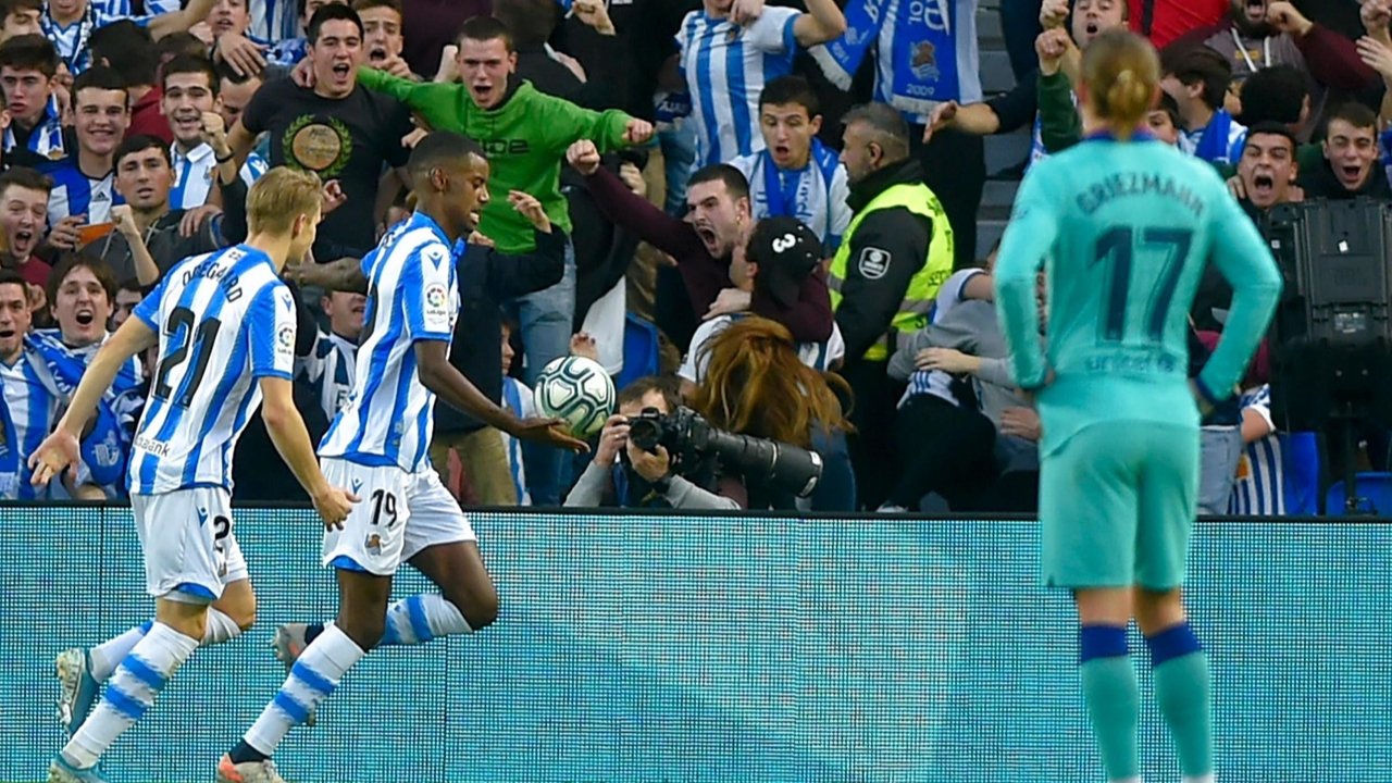 Barcelona, Real Sociedad'a takıldı!