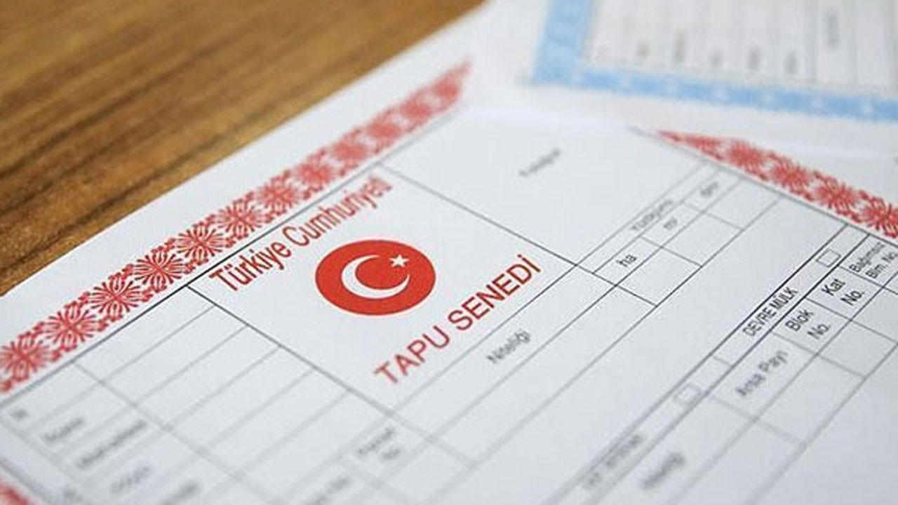 Tapu işlemlerinde büyük kolaylık