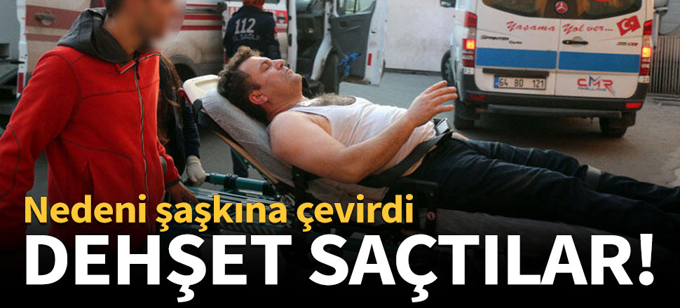 Tamirhanede dehşet saçtılar