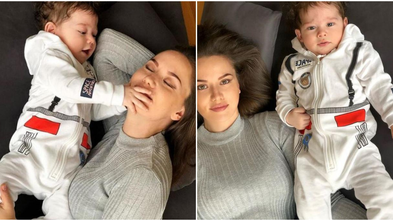 Fahriye Evcen oğluna gelen yorumlara kahkaha attı!