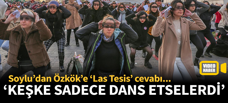 Soylu'dan Özkök'e yanıt: Keşke sadece dans etselerdi!