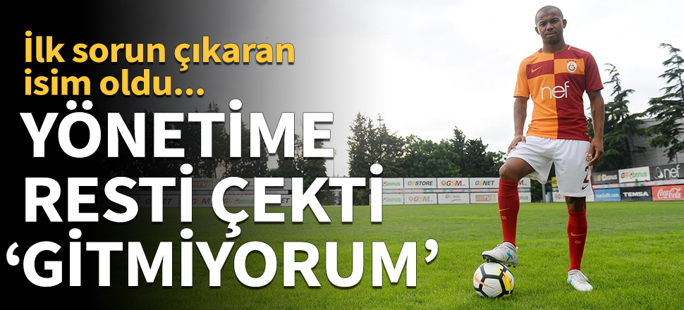 Mariano'dan yönetime 'gitmiyorum' resti!