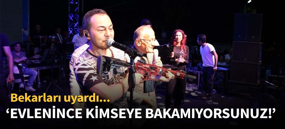 Serdar Ortaç bekarları uyardı!