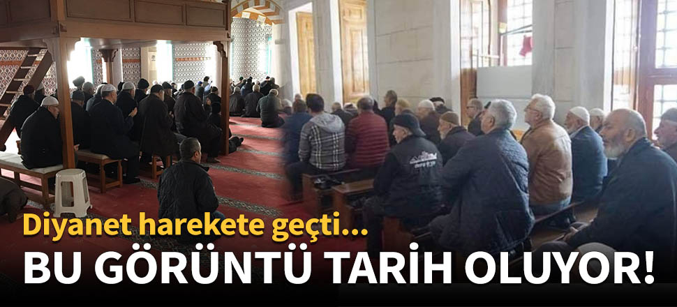 Camilerdeki bu görüntü tarih oluyor! Diyanet harekete geçti...