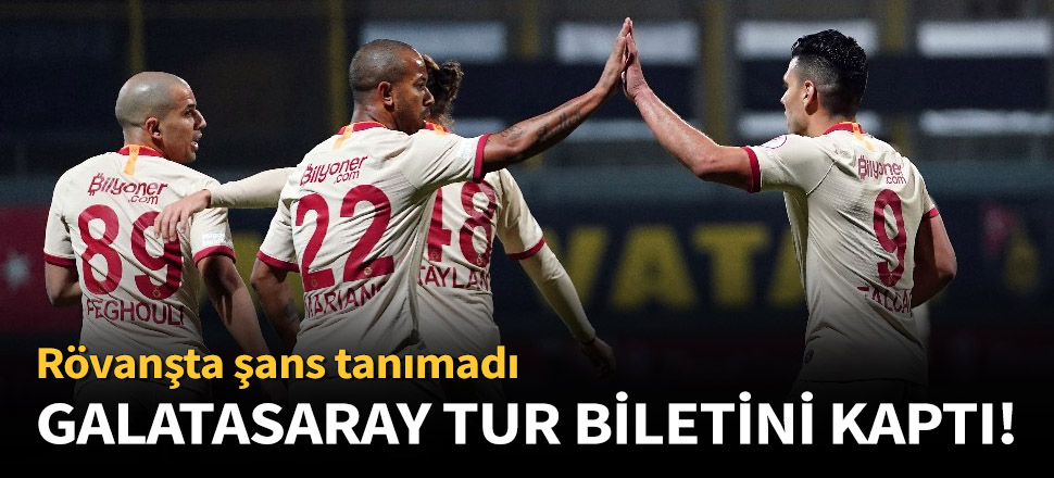 Galatasaray tur atladı!
