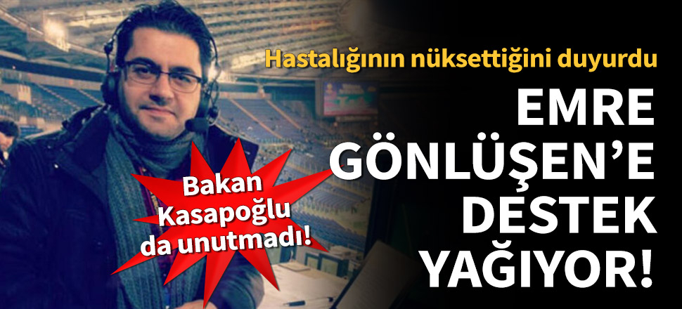 Spor camiasından Emre Gönlüşen'e büyük destek!