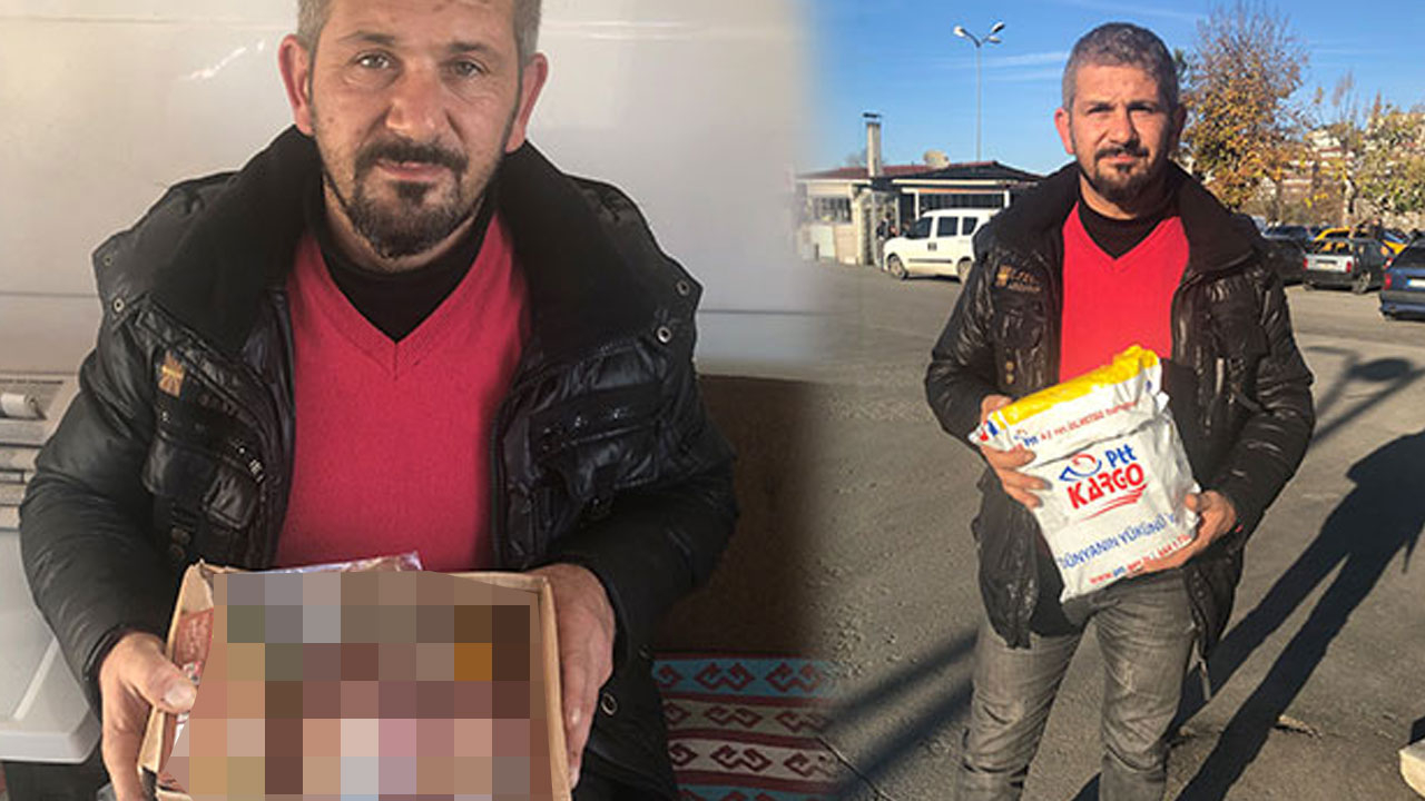 Cep telefon sipariş etti, paketi açınca şoke oldu