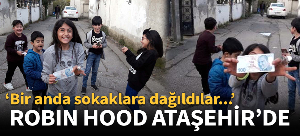 'Robin Hood' bu kez Ataşehir'de!