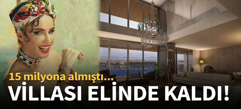 Gülşen villasını satamadı!