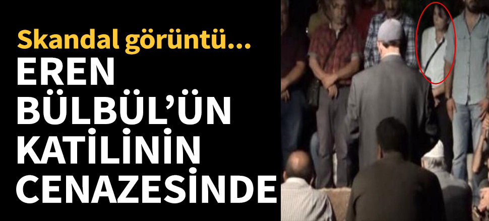 HDP'li başkan Eren Bülbül'ün katilinin cenazesinde!