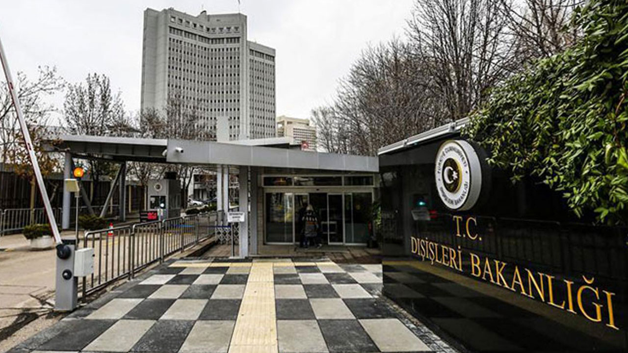 Dışişleri'nden ABD'ye sert tepki
