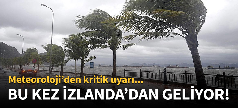 Meteoroloji uyardı: Sağanak yağış bekleniyor