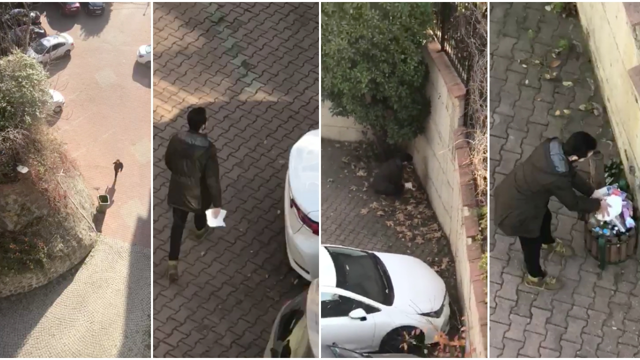 Ersoy Dede, kedi mamalarını çöpe atan kişinin videosunu paylaştı