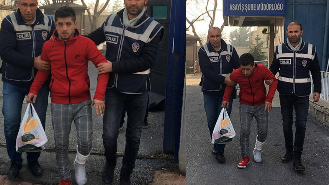 Sakar hırsız çaldığı çelik kasayı ayağına düşürdü!