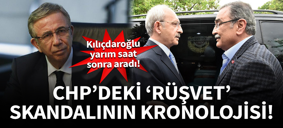 CHP'deki 'rüşvet' skandalının kronolojisi!