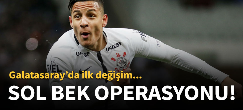 Galatasaray'da sol bek operasyonu...