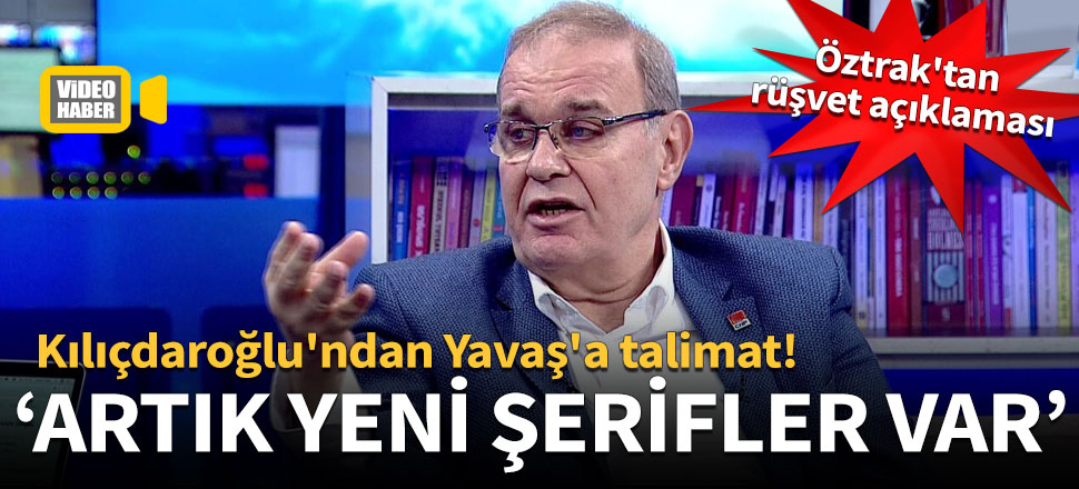 CHP'li Öztrak'tan rüşvet açıklaması!
