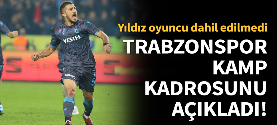 Trabzonspor'da Hosseini Konyaspor'a karşı yok!