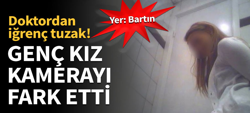 Üniversiteli kız tuvaletteki kamerayı fark etti