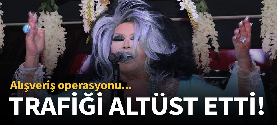 Bülent Ersoy trafiği altüst etti!
