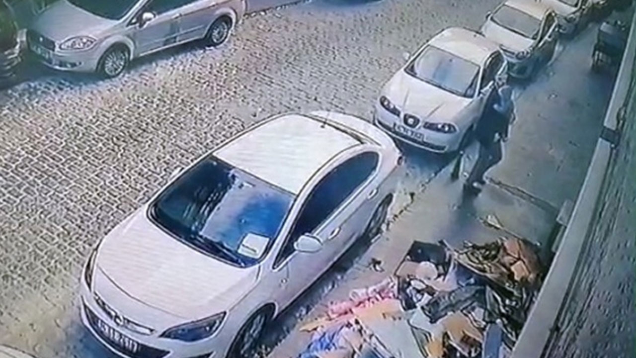 Uçan çatının altında kalmaktan saniyelerle kurtuldular