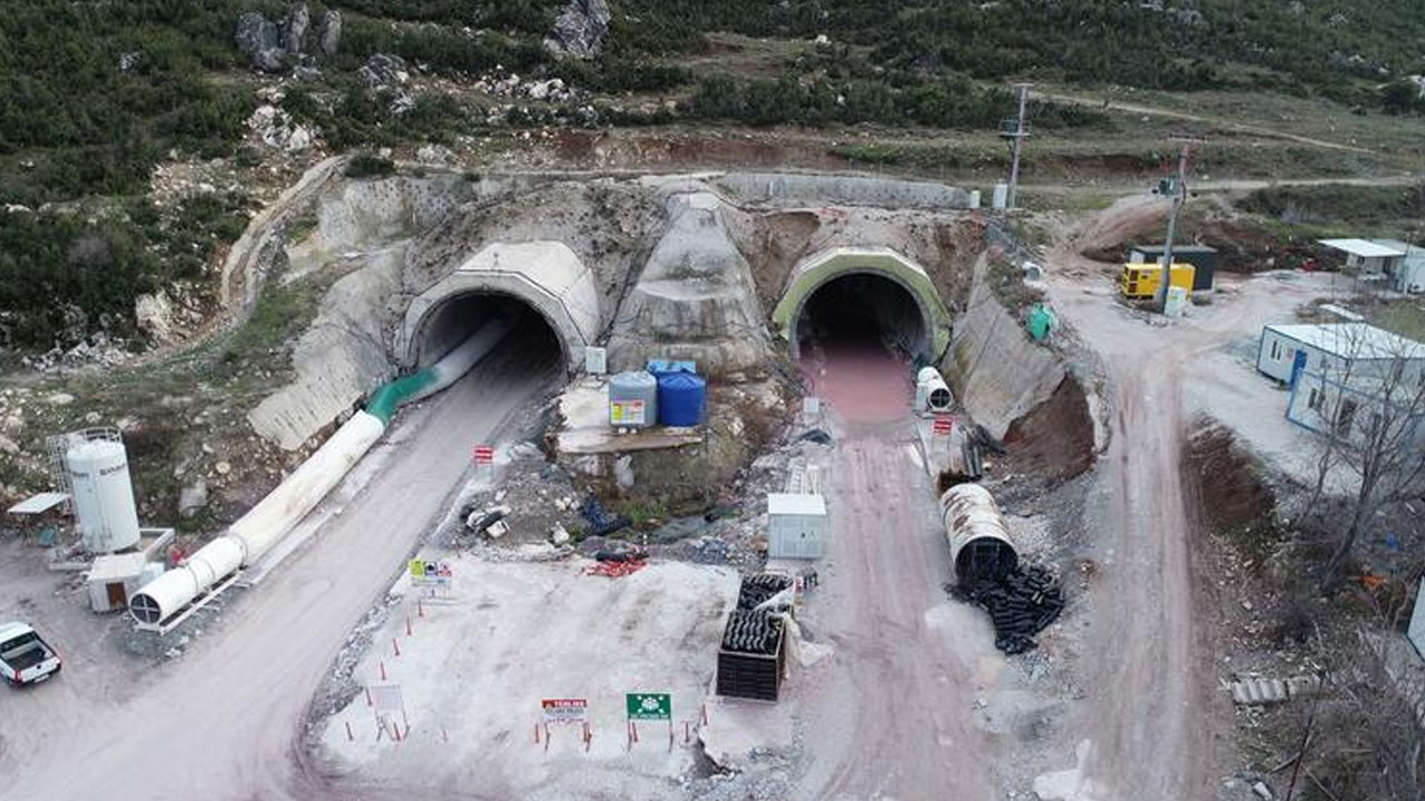 ‘Honaz Tüneli’ projesinde sona yaklaşıldı
