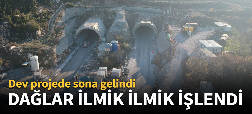 ‘Honaz Tüneli’ projesinde sona yaklaşıldı