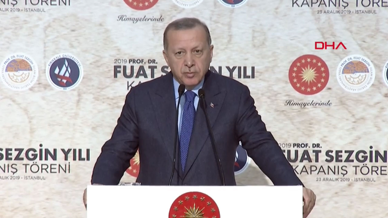 Cumhurbaşkanı Erdoğan: Birileri Kanal İstanbul'u yaptırmayız diyor