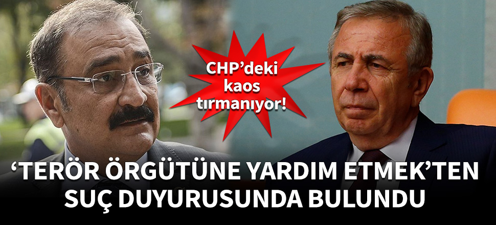 Mansur Yavaş'tan Sinan Aygün hakkında 'terör örgütüne yardım etmek'ten suç duyurusu!