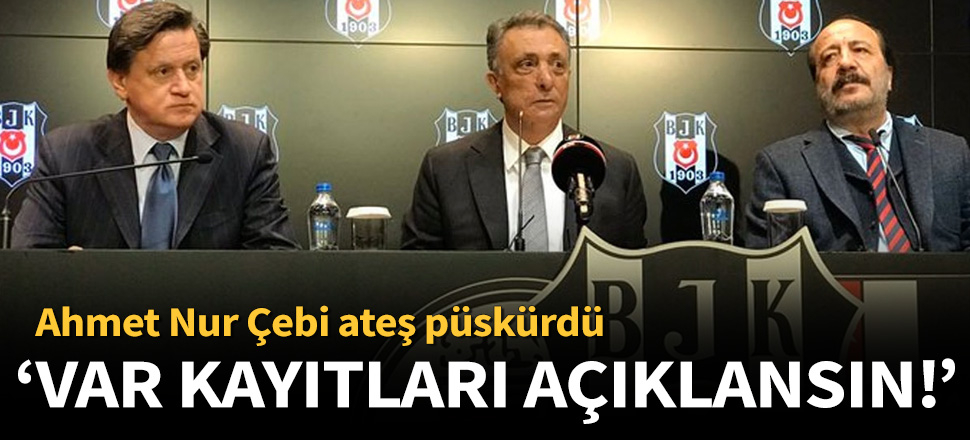 Ahmet Nur Çebi'den çarpıcı açıklamalar!
