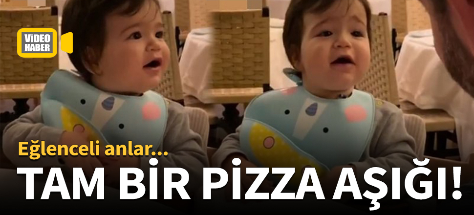 Hamza Arda'nın pizza sevgisi...