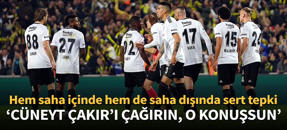 Burak Yılmaz'dan Cüneyt Çakır'a sert sözler!