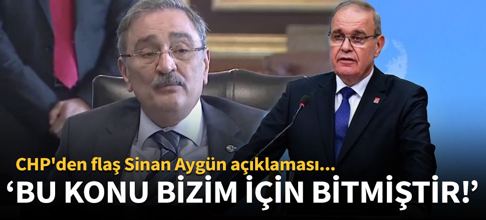 Faik Öztrak'tan Sinan Aygün açıklaması: Bu konu bizim için bitmiştir!