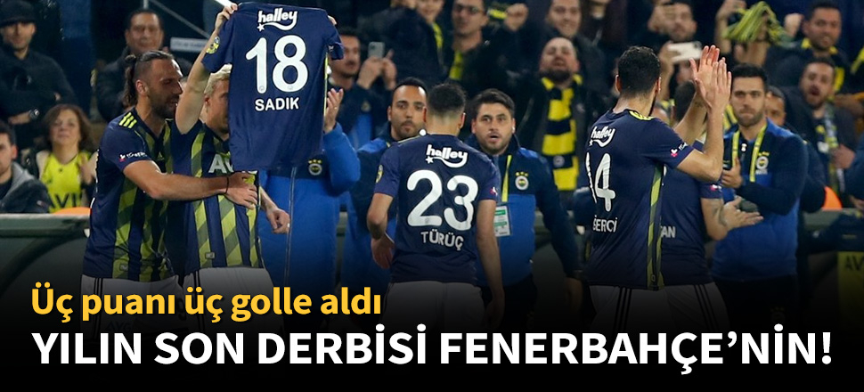 Fenerbahçe, Beşiktaş'ı 3-1 mağlup etti!