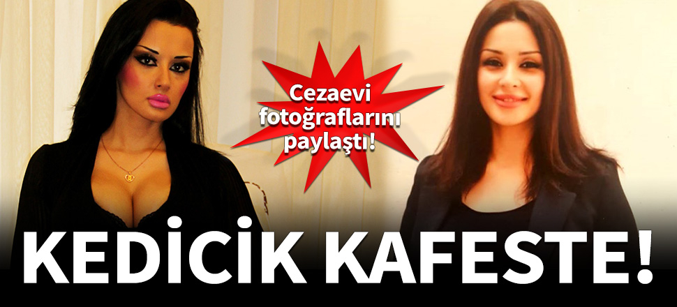 Kedicik kafeste! Cezaevi fotoğraflarını paylaştı...