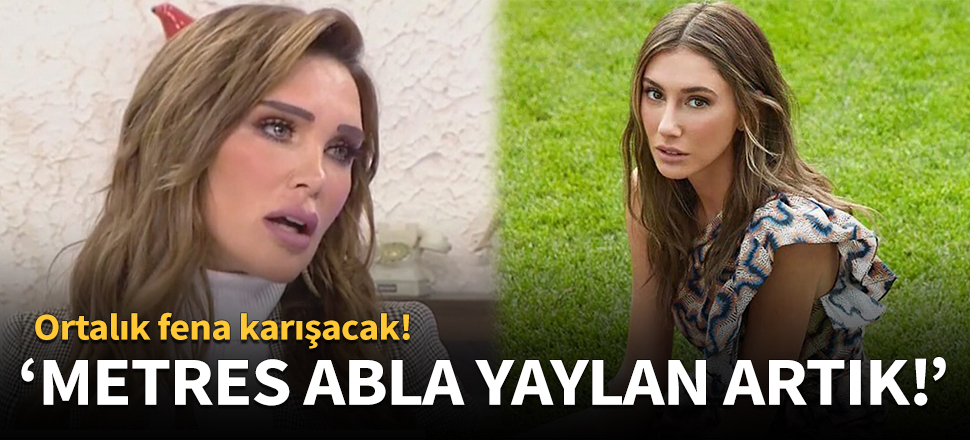 Seren Serengil Şeyma Subaşı'na 'metres' dedi!