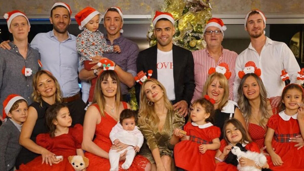 Muslera ve Falcao, Noel'i birlikte kutladı!