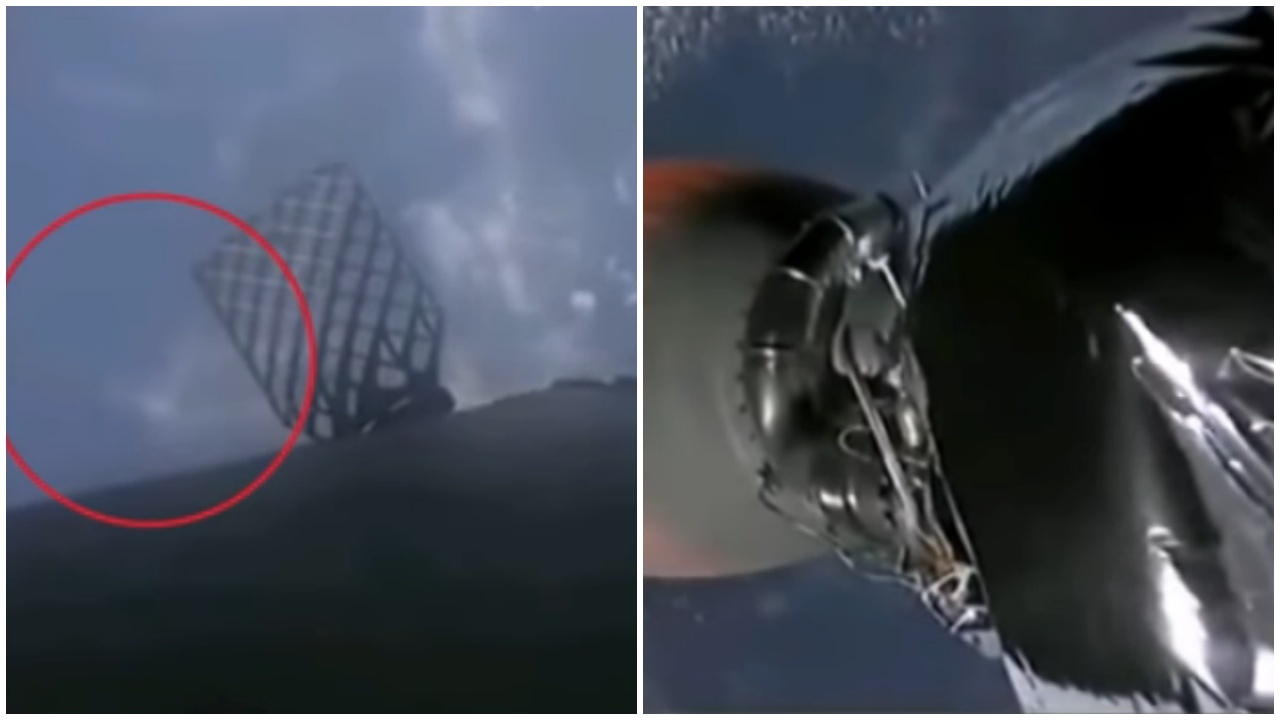 SpaceX canlı yayında UFO şoku! Bir anda belirdi...