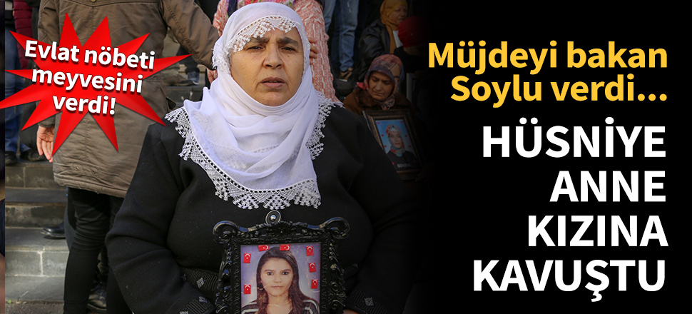 Hüsniye anne kızına kavuştu...
