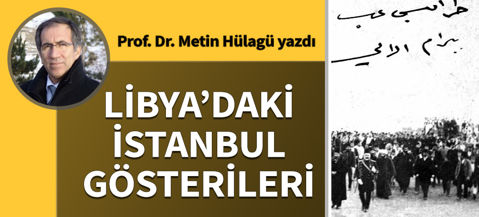 Libya’daki İstanbul gösterileri