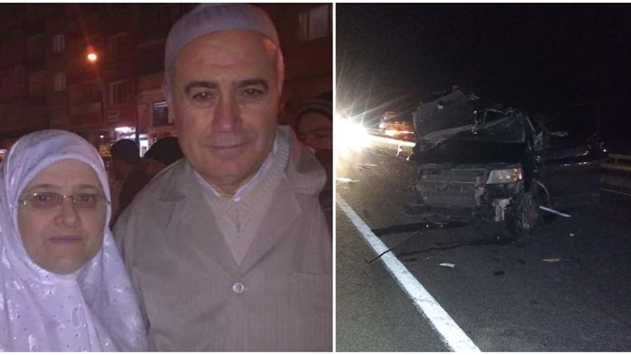 TIR'a çarpan araçtaki 2 kişi can verdi!